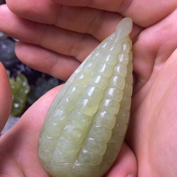 岫玉岫玉手把未镶嵌