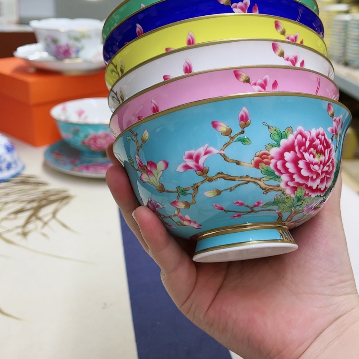 【闪购商品】珐琅4.5英寸4混。。。。。