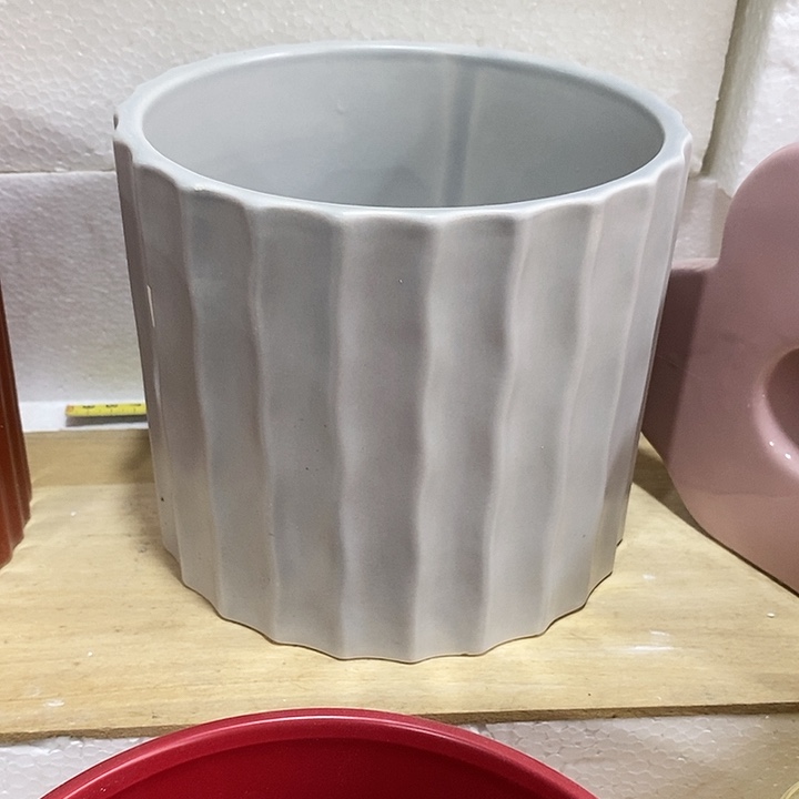 陶摆件陶盆有孔 瑕疵介意勿拍