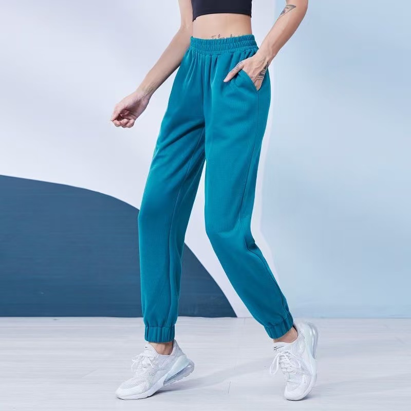 320g羊毛毛圈卫裤男女同款情侣百搭运动休闲束脚裤