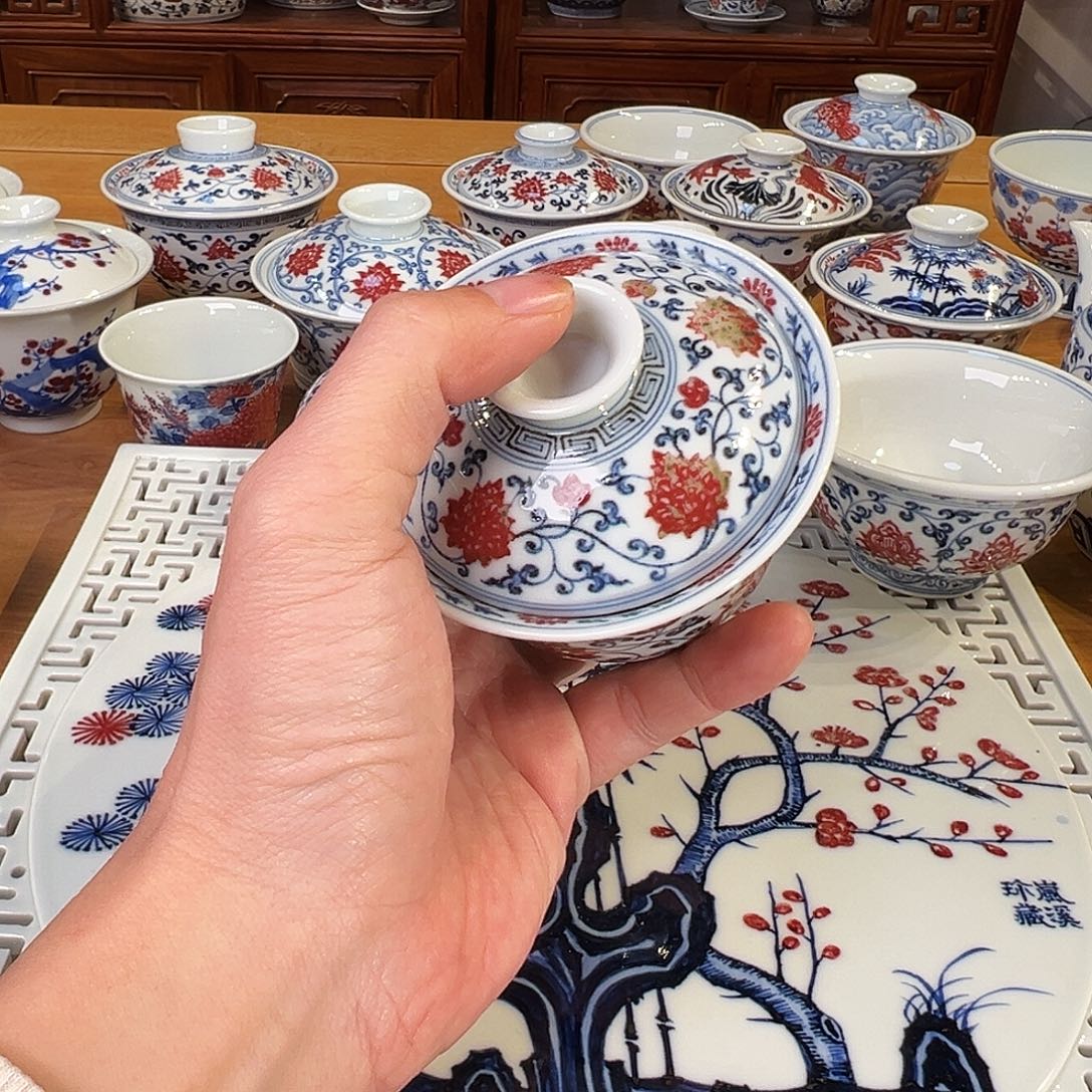 景德镇手工瓷器杯