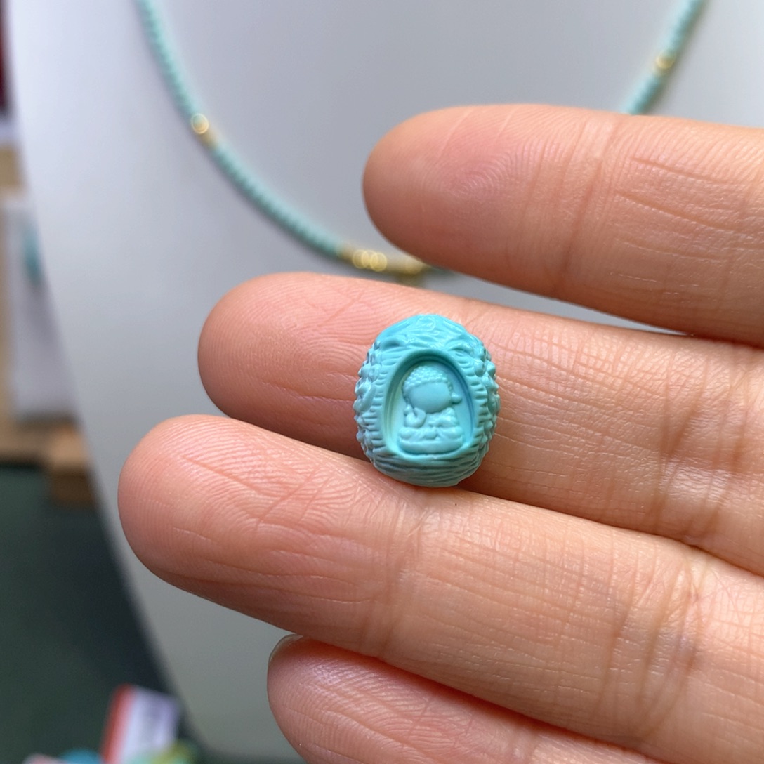 绿松石配饰未镶嵌