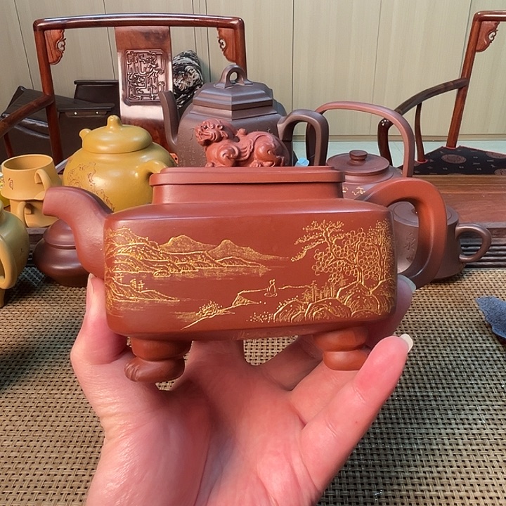 紫砂茶壶宜兴紫砂壶6