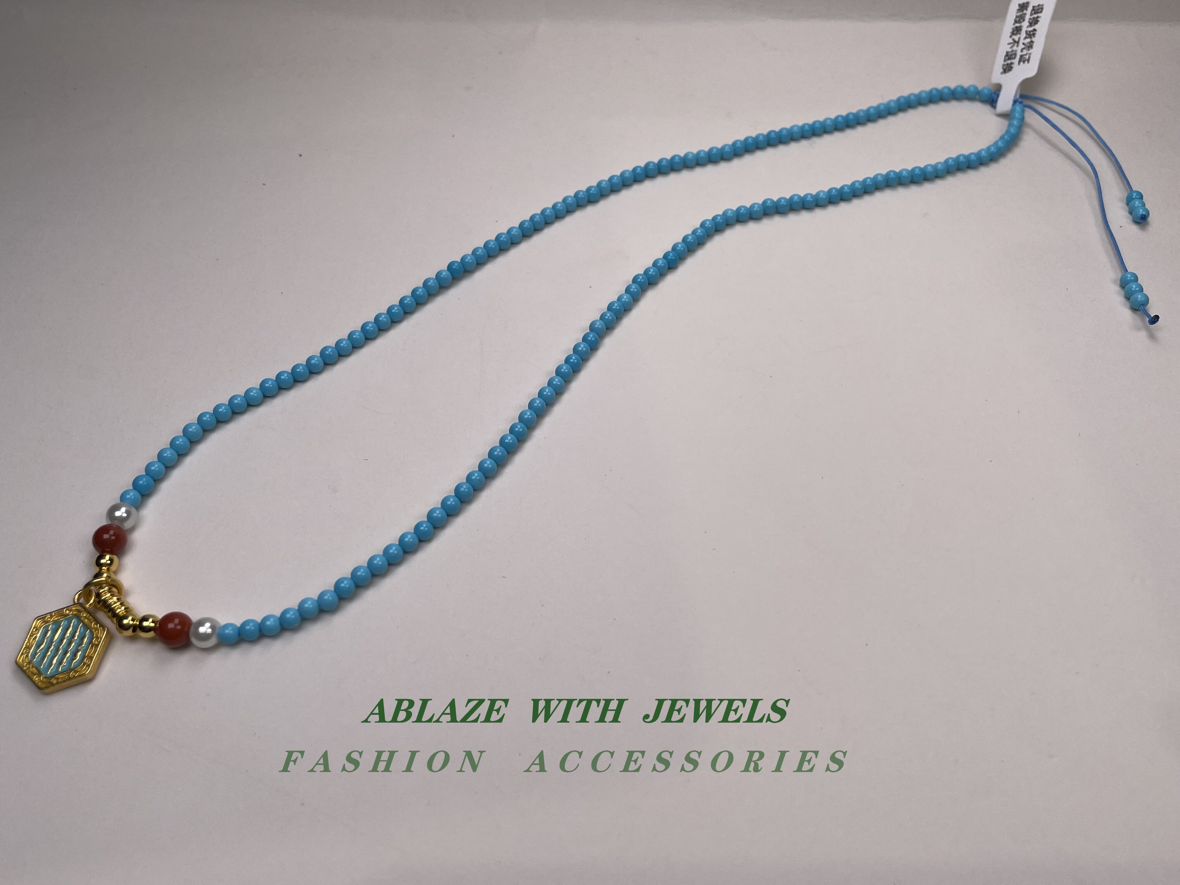 【松源甑选】湖北手工DIY散珠配饰项圈3.5mm