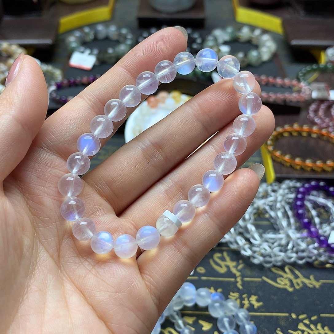 手链月光石未镶嵌手链