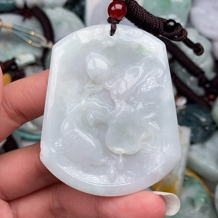 颈饰未镶嵌翡翠翡翠