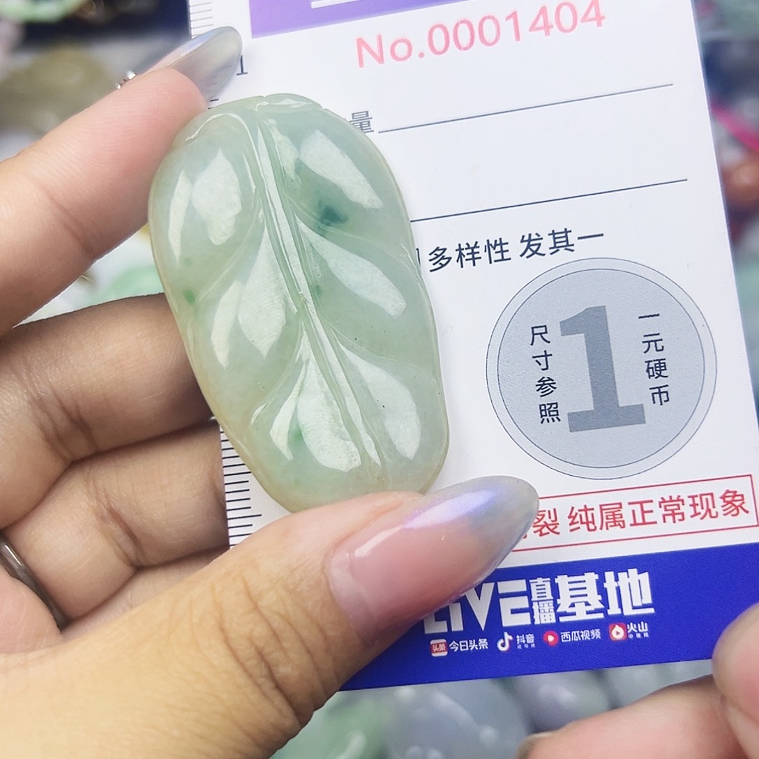 翡翠未镶嵌吊坠(不含链)211