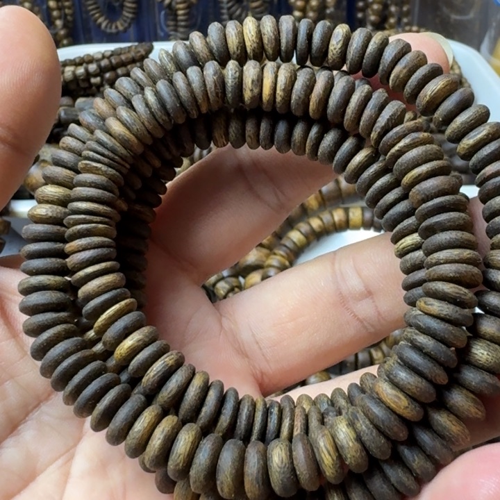 沉香手串张勺子手串29克