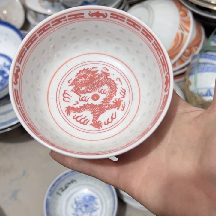 景德镇陶瓷高温瓷米饭碗