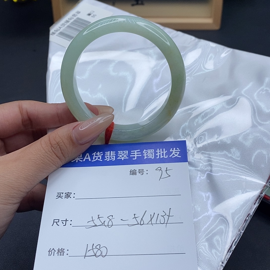 翡翠未镶嵌手镯百元手镯默认瑕疵