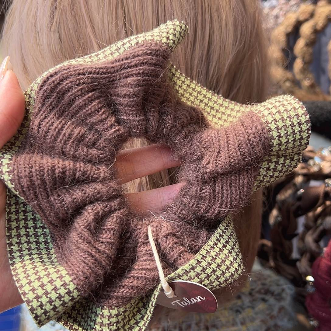 布艺铁合金绿棕色大肠