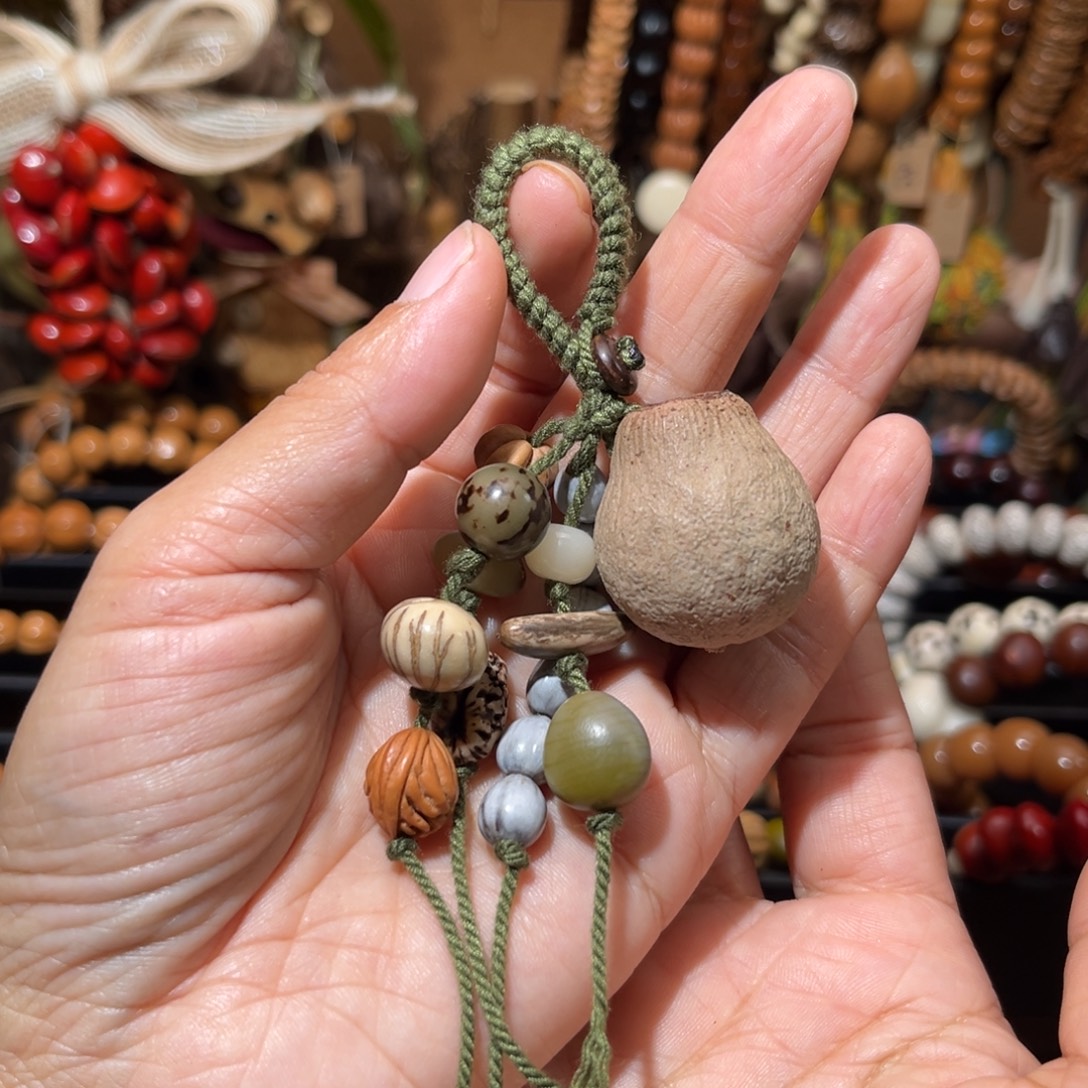 吊坠草珠菩提钥匙扣包挂