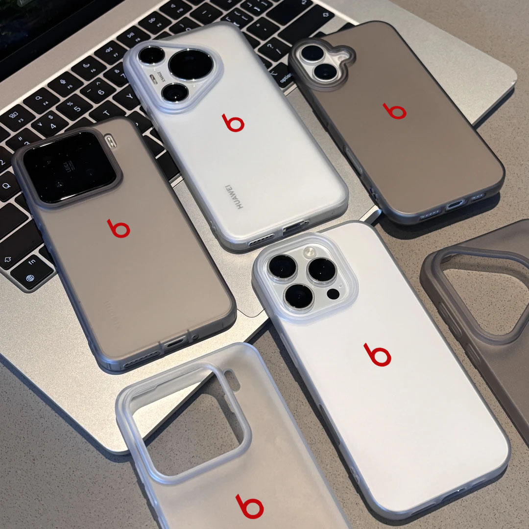 雅天立简约英文Beats适用苹果17手机壳16华为P70vivoppo小米15软