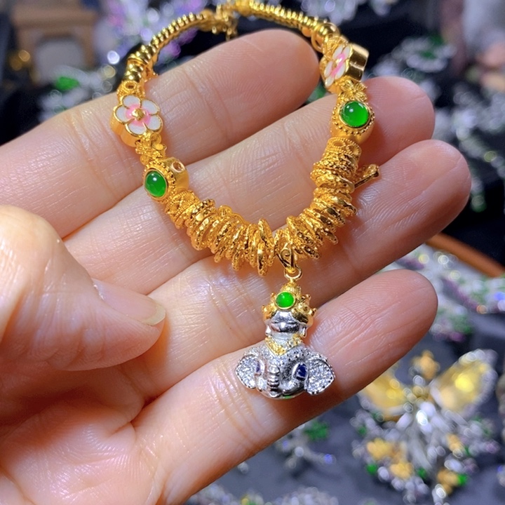 翡翠戒指银S925镶嵌?****?天然翡翠