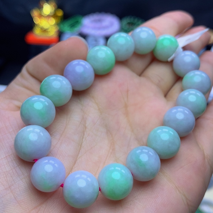 翡翠手链未镶嵌翡翠