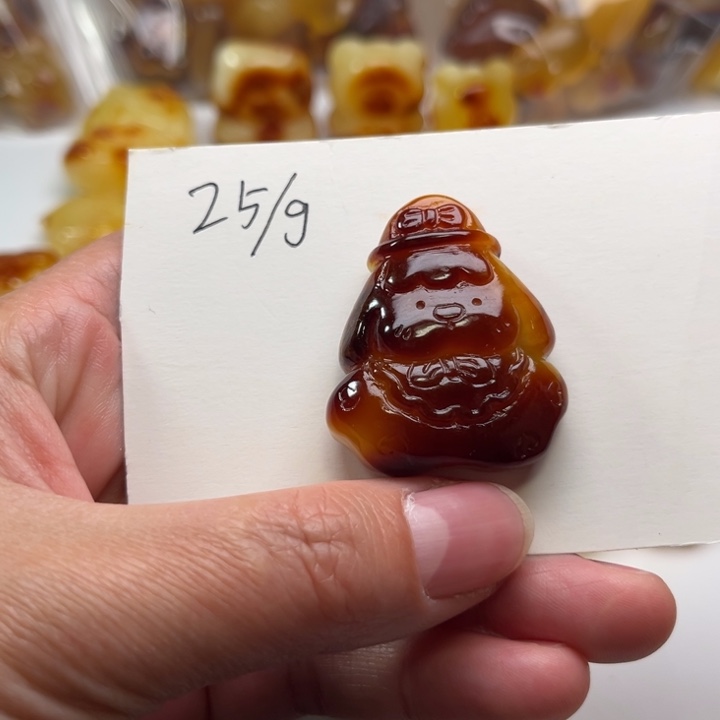 琥珀颈饰未镶嵌琥珀蜜蜡