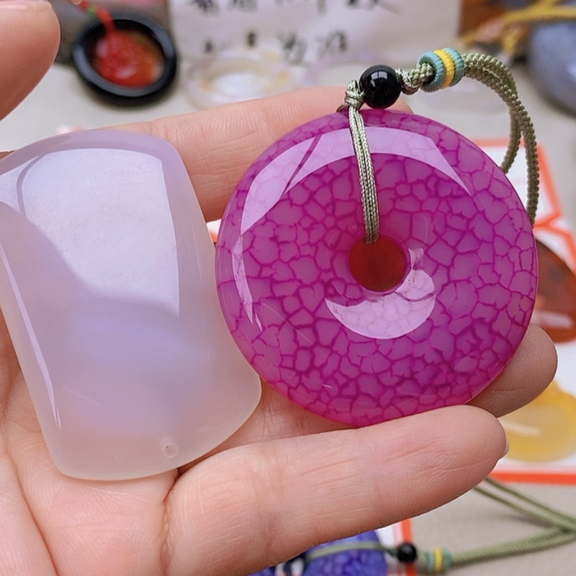 【闪购商品】未镶嵌玛瑙/玉髓珠宝半成品半***ᥫ