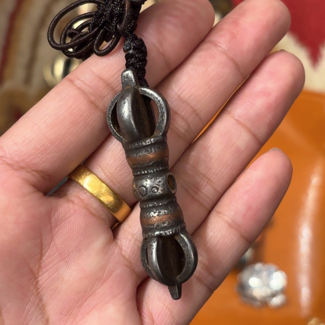 朝****O铜星月菩提吊坠项链