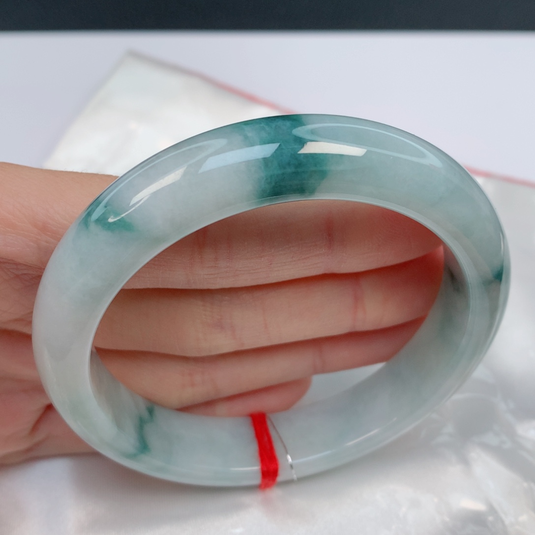 翡翠手镯未镶嵌60.1正圈