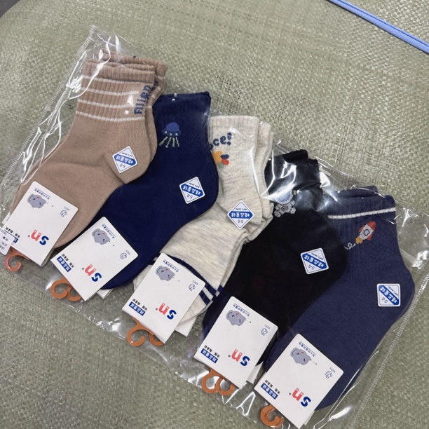 Q30儿童男宝长袜（宇航员款）