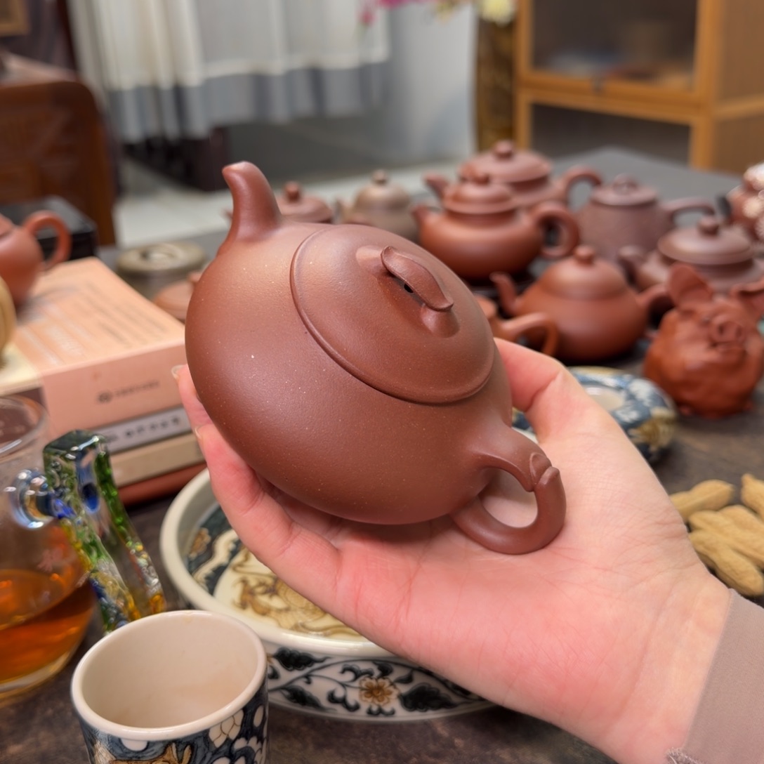 紫砂茶壶全品 台西底槽清 简瓢 150cc