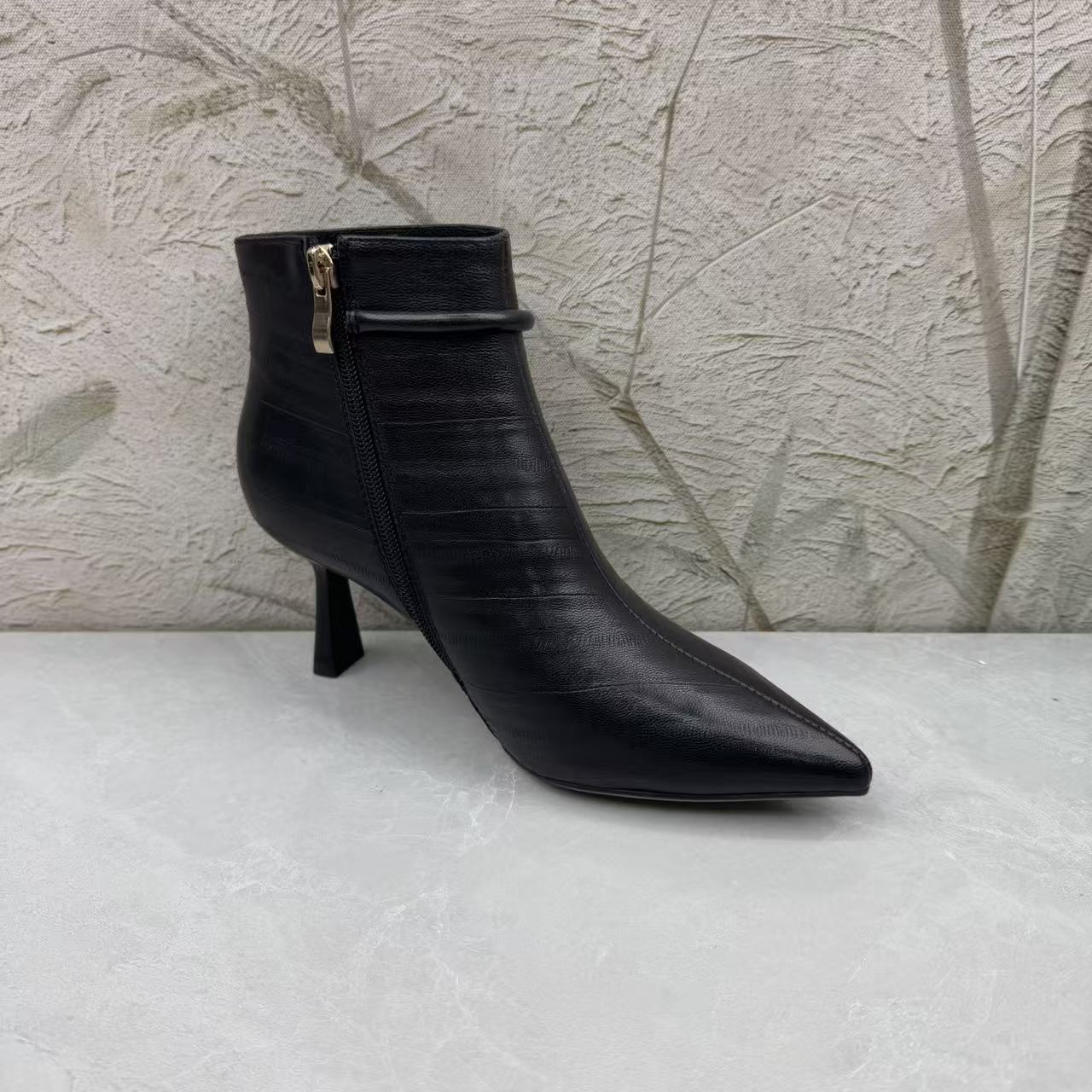 短靴女女靴子（羊皮）女 41-1583 绒