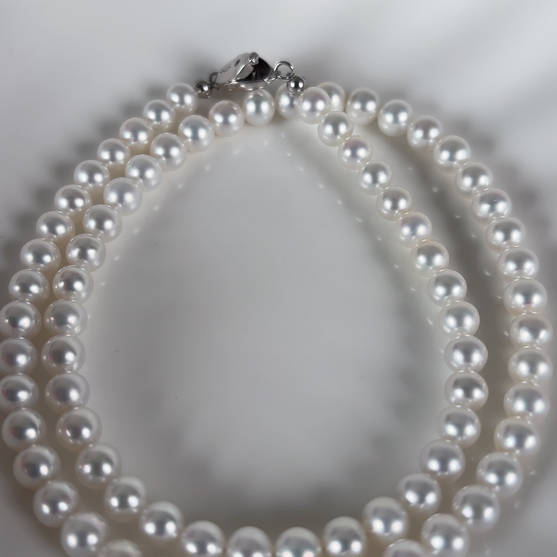 淡水珍珠手绳银S925镶嵌