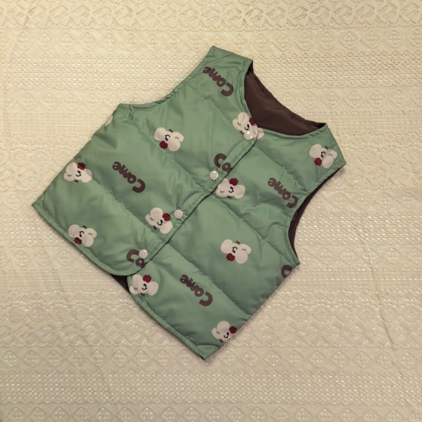 韩版潮流儿童羽羽马甲