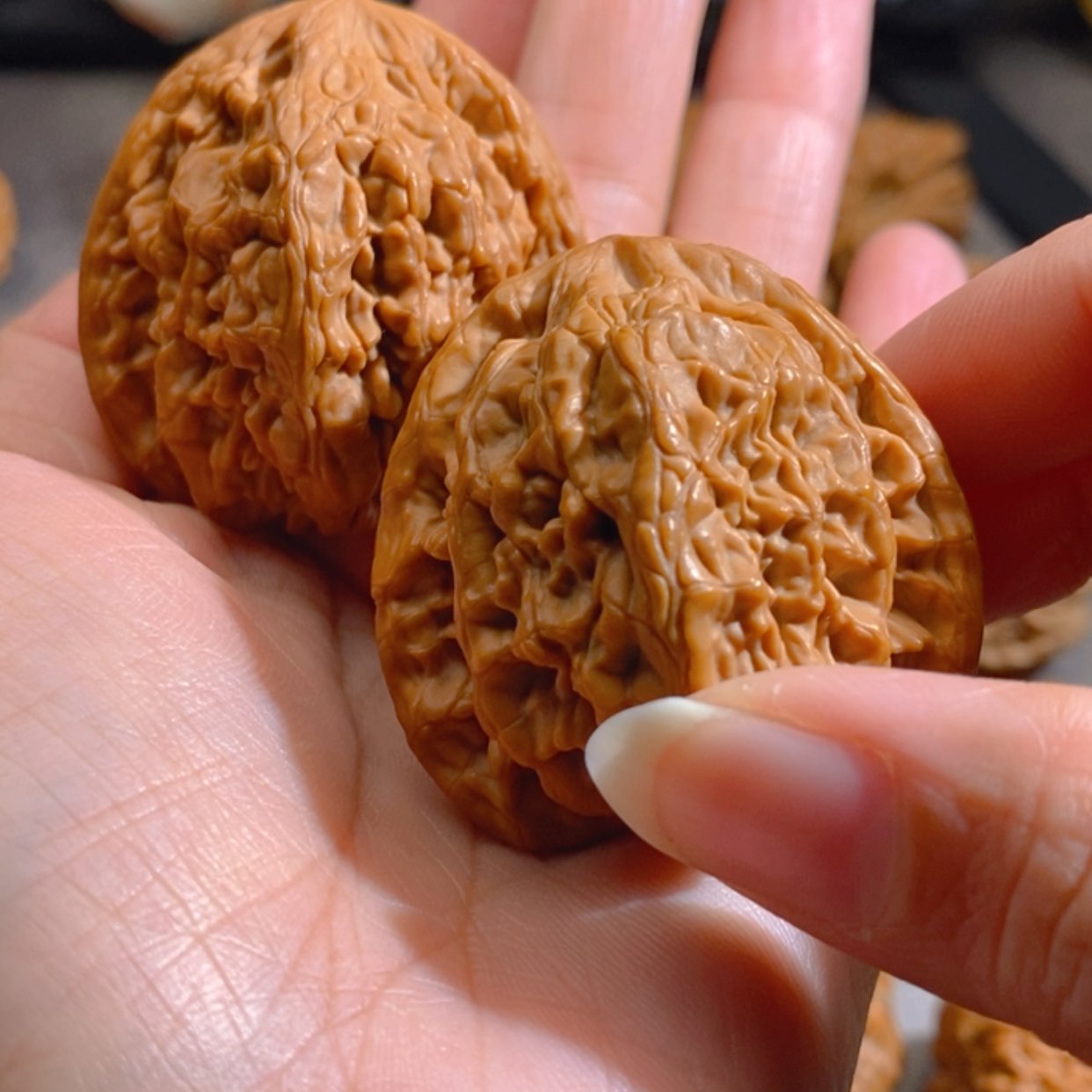 【闪购商品】吊坠文玩核桃张***龙虎头王