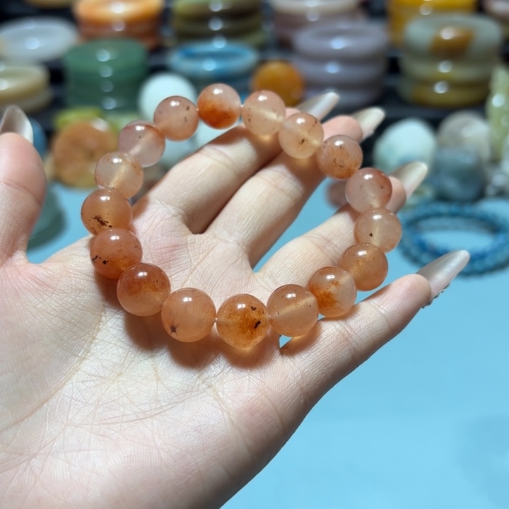 石英岩玉合金手链