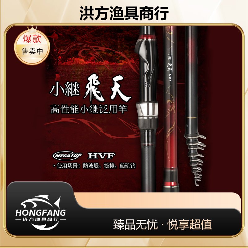 DAIWA达亿瓦【小继飞天】25款矶钓竿碳素远投滑漂大导环淡海两用