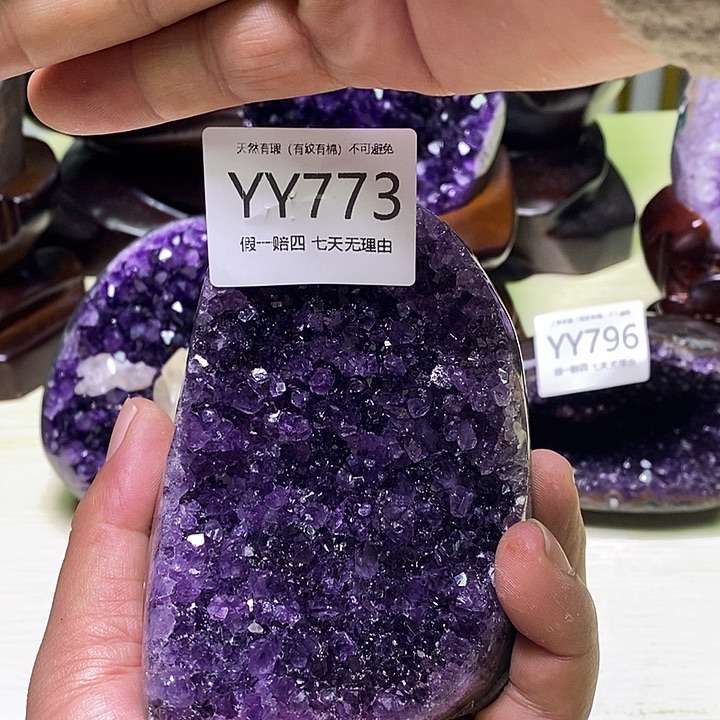 水晶天然水晶家居办公摆件未镶嵌