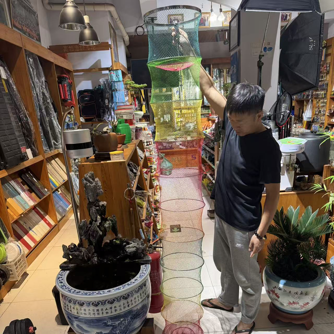 30直径2.03米高原色原丝304不锈钢圈手工编织渔护有接头介意慎拍