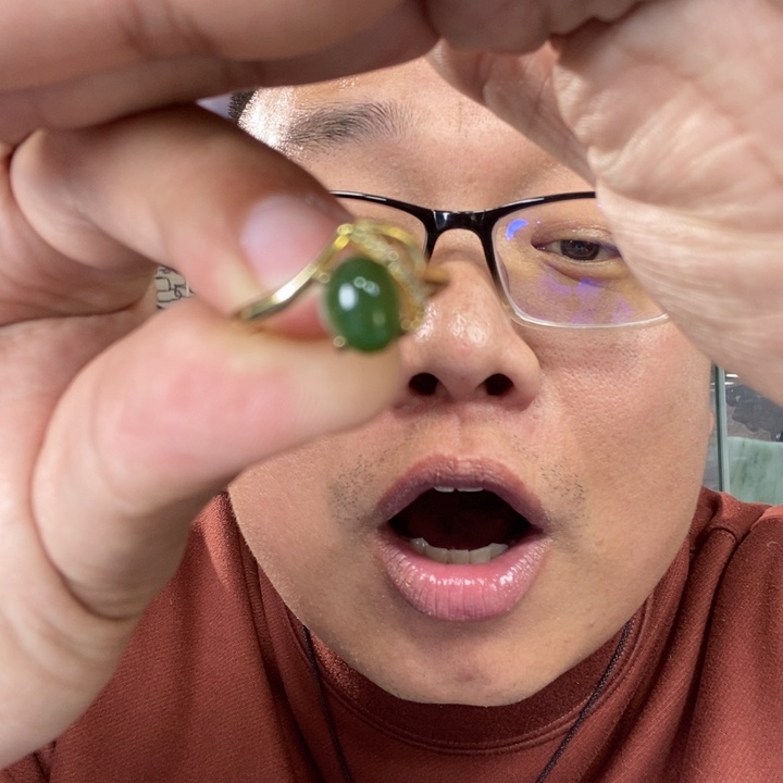 和田玉戒指未镶嵌