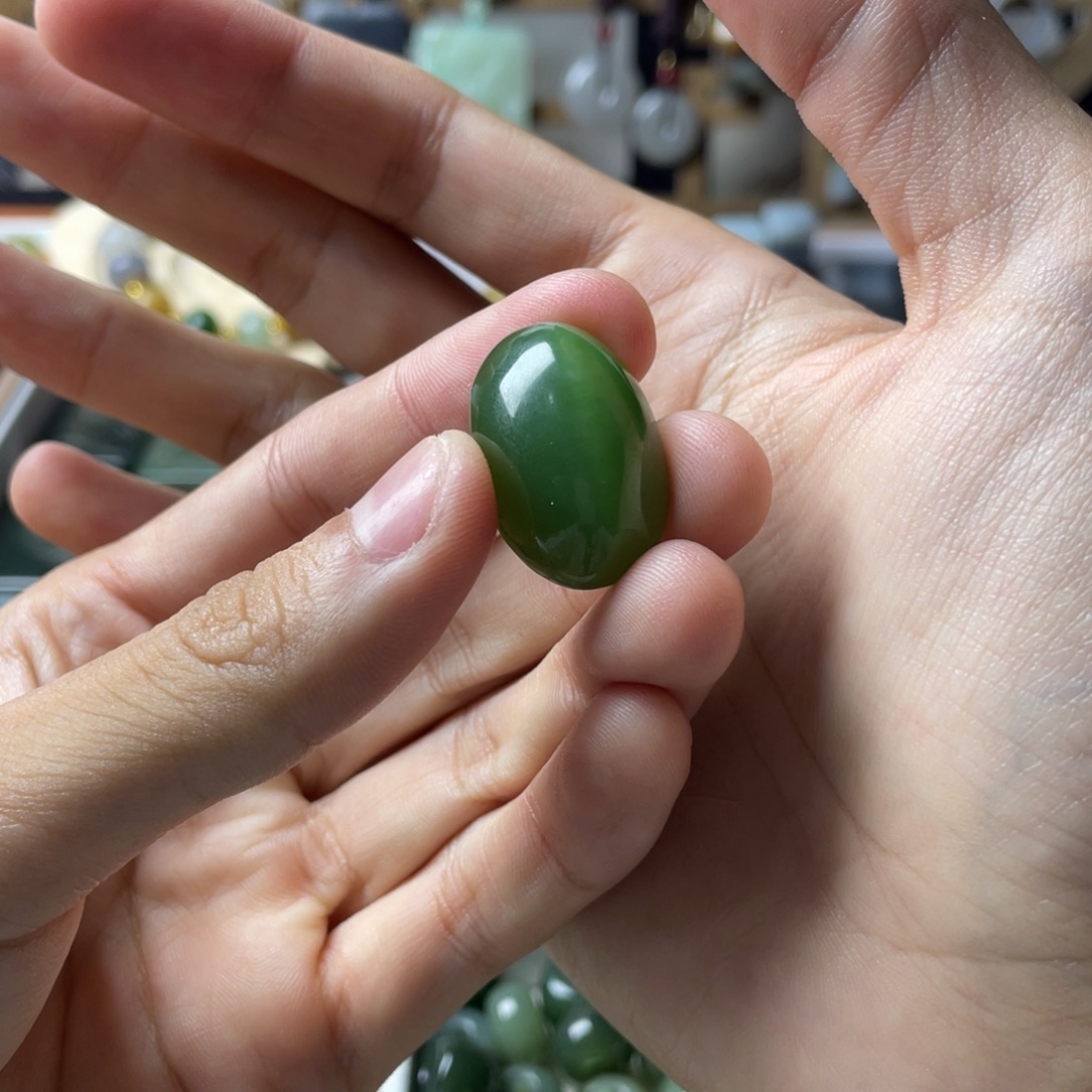 洛***克和田玉未镶嵌挂件