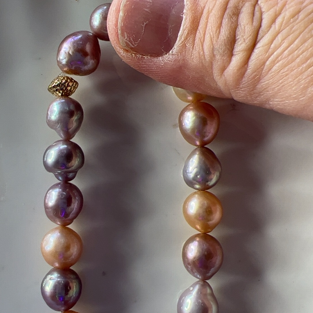 合金手链淡水珍珠575