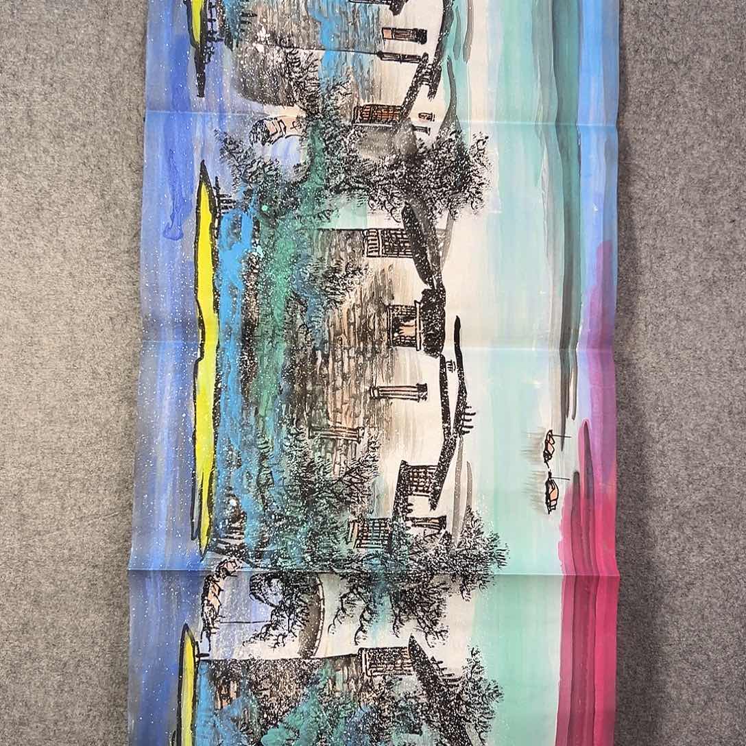 国画677 花鸟在此处飞翔了数千