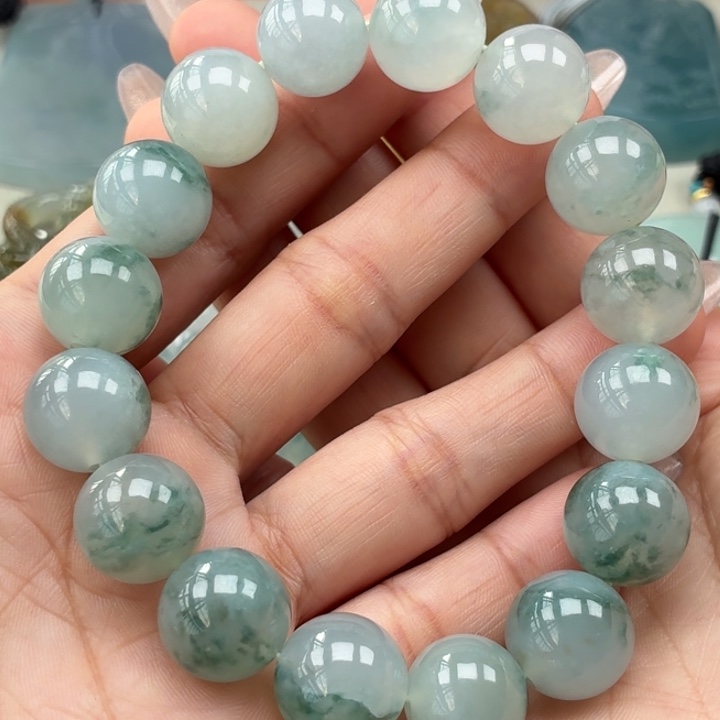 翡翠未镶嵌颈饰天然翡翠a货