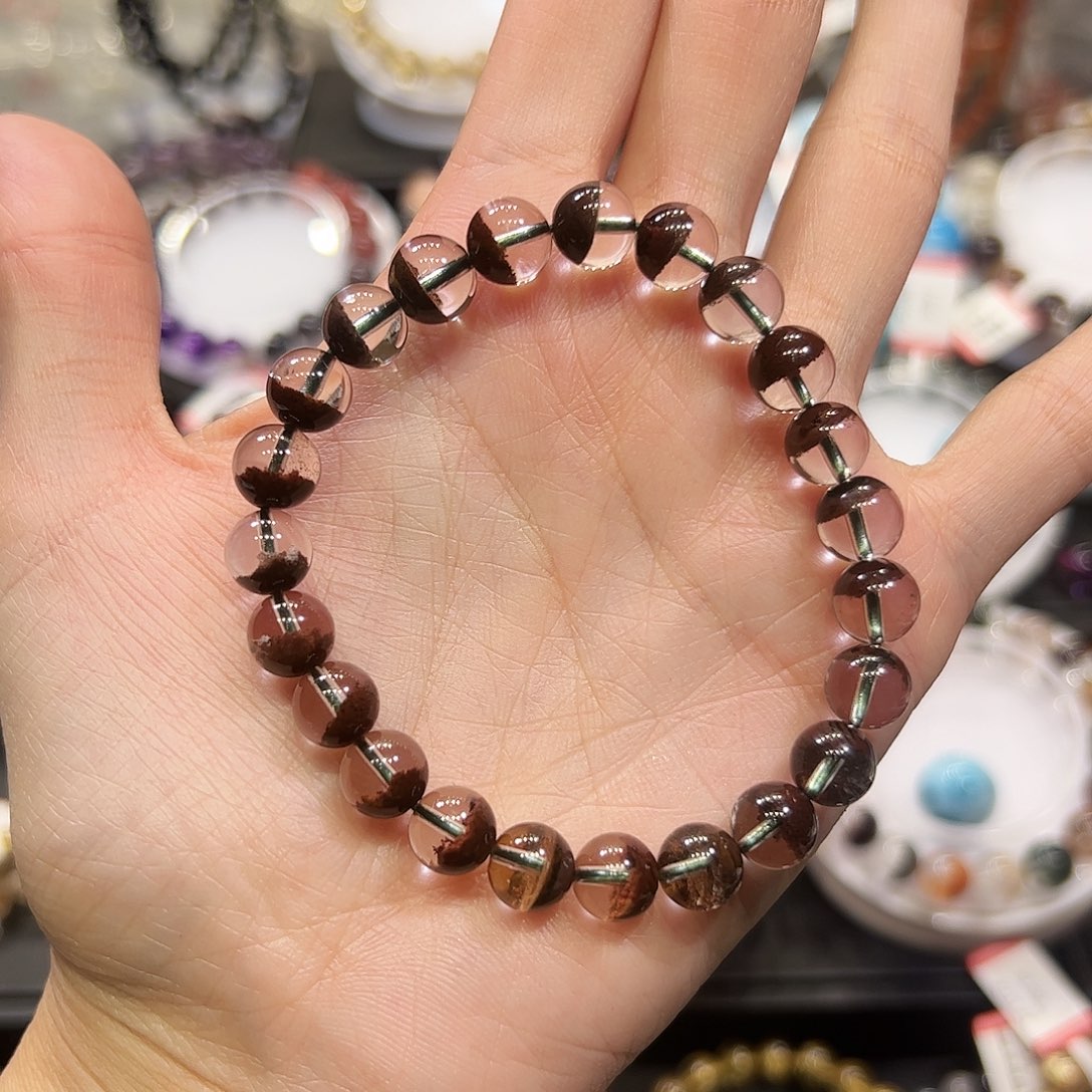 水晶手链未镶嵌sg17红幽灵聚宝盆