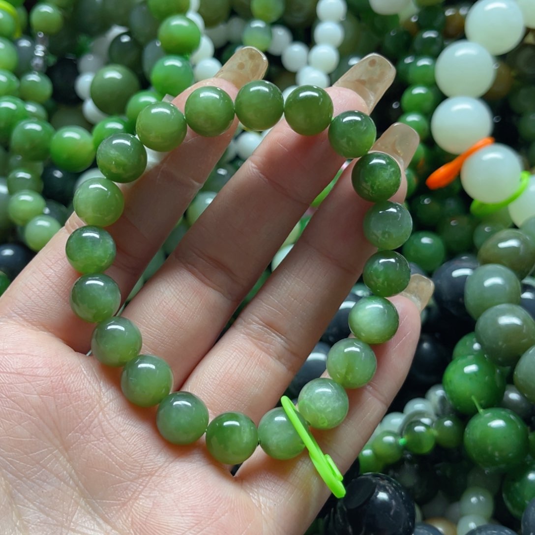 和田玉手链未镶嵌