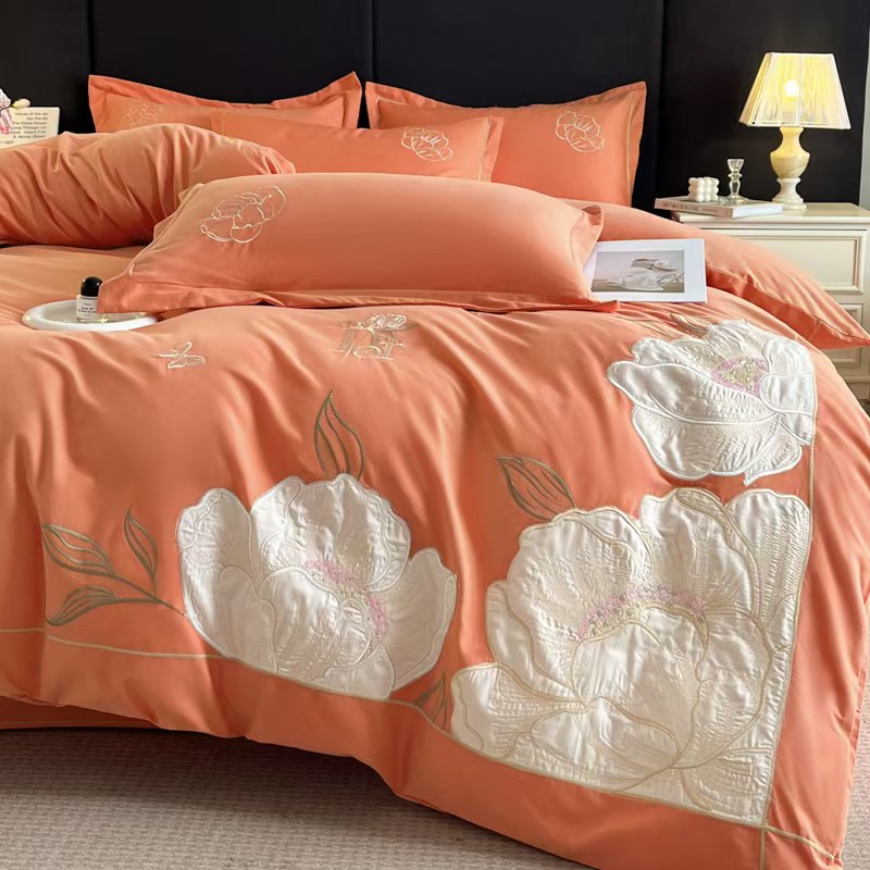 【方叶家纺】2025新款全棉刺绣四件套--571