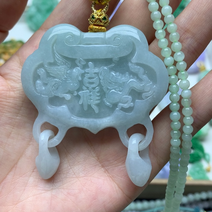 颈饰未镶嵌翡翠翡翠