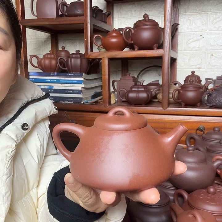 紫砂茶壶子治260cc半手工