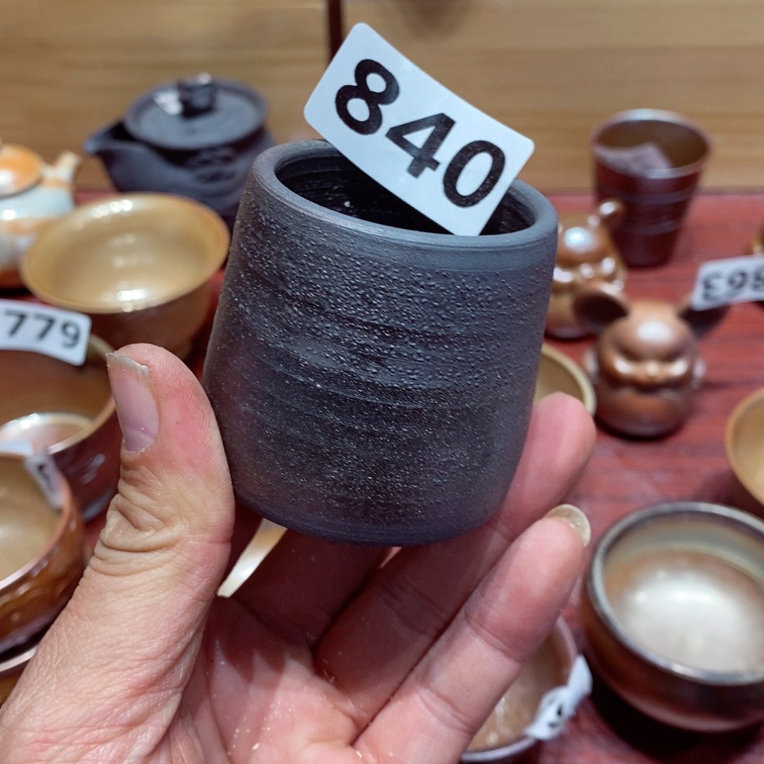 柴烧茶具陶瓷杯子