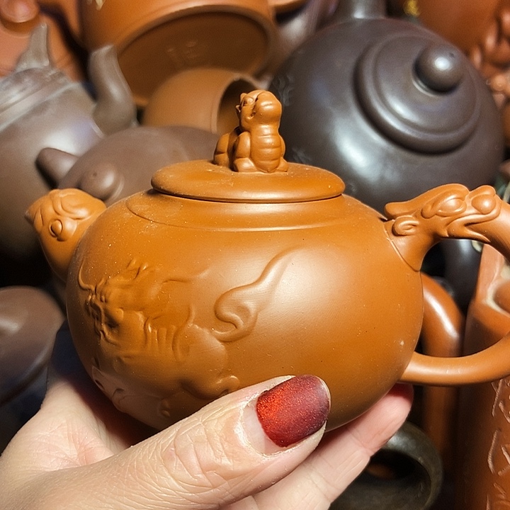 全手工制作宜兴紫砂壶