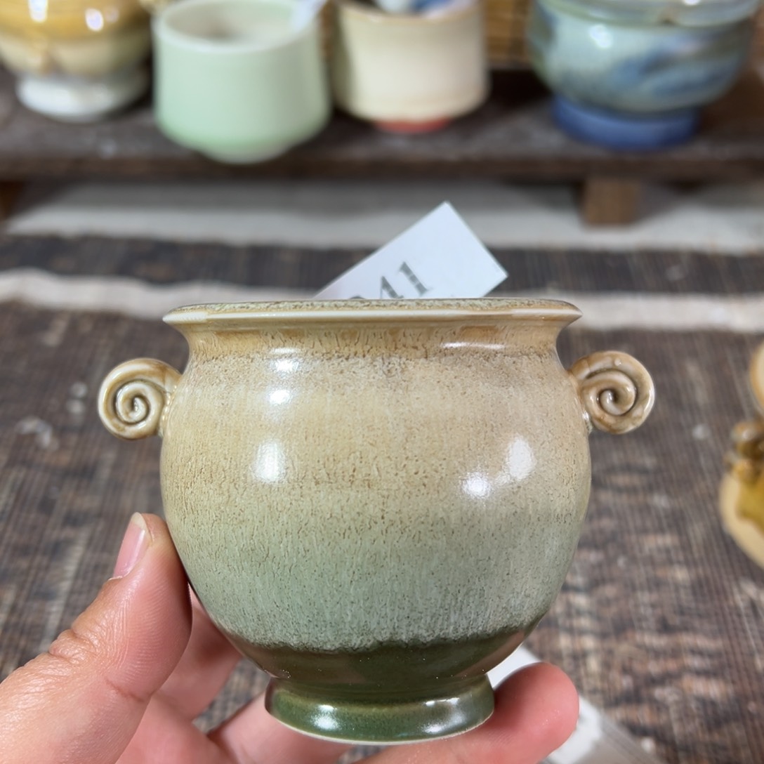 陶瓷景德镇手工花盆