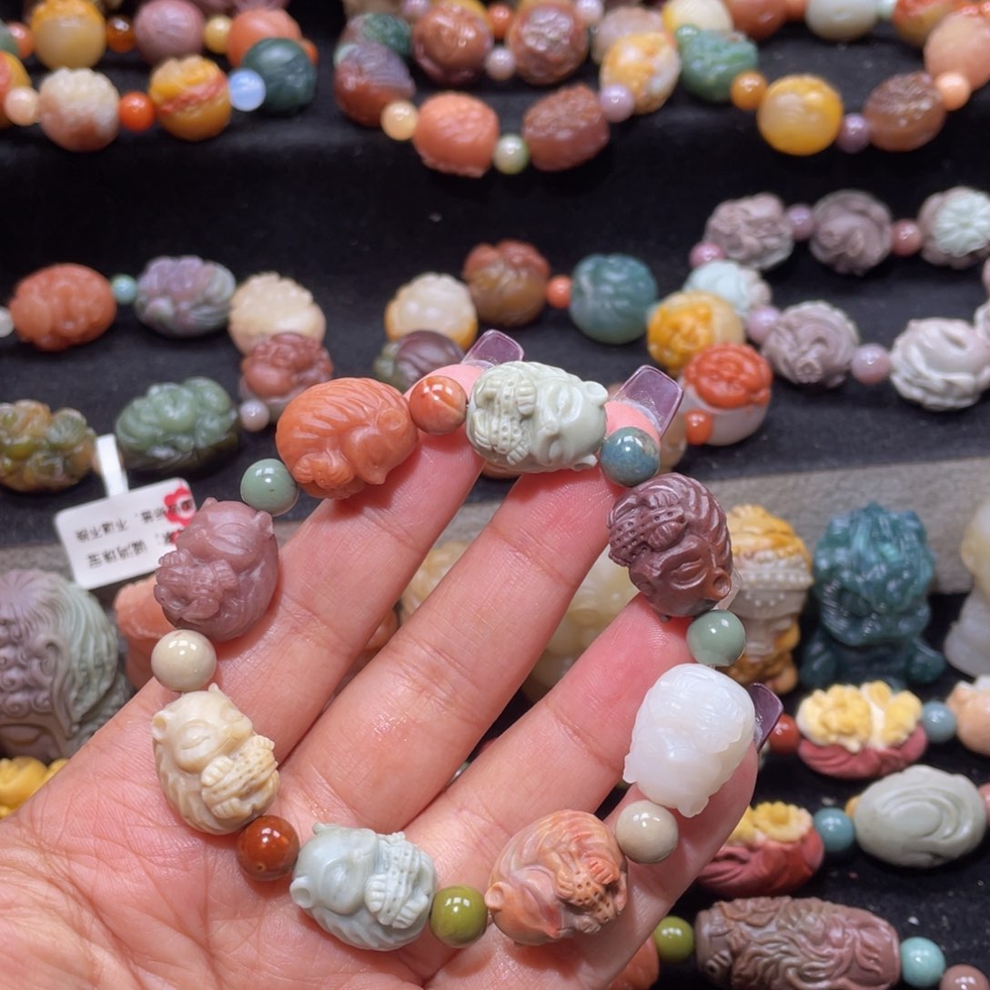 石英质玉手链未镶嵌