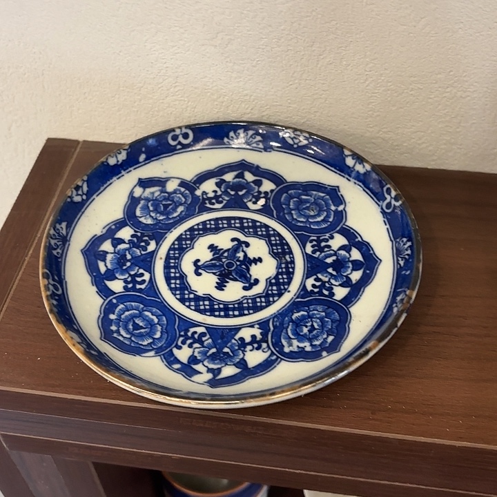 瓷小盘子瓷器青花瓷