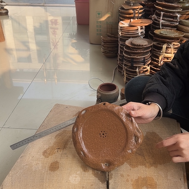 紫砂宜兴紫砂粗陶茶具32