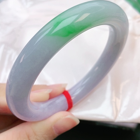 未镶嵌手镯翡翠57圆条882887